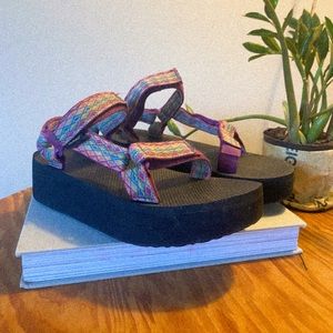 platform Teva sandals